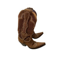Old Gringo Studded Leather Boots -Tan Brown - Size 6