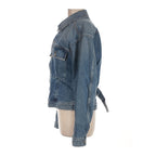 AGOLDE Zyla Cinch Jacket - Cascade Blue - Size Medium