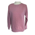 Carhartt Relaxed Fit Midweight Crewneck Logo Sweatshirt - Pink - Size Small