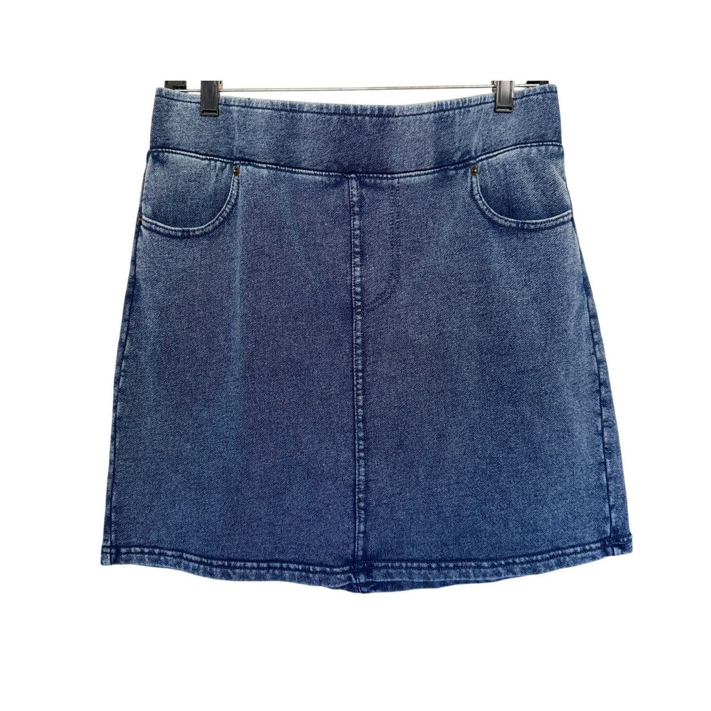 Z Supply Knit Denim Style Skirt - Indigo - Large