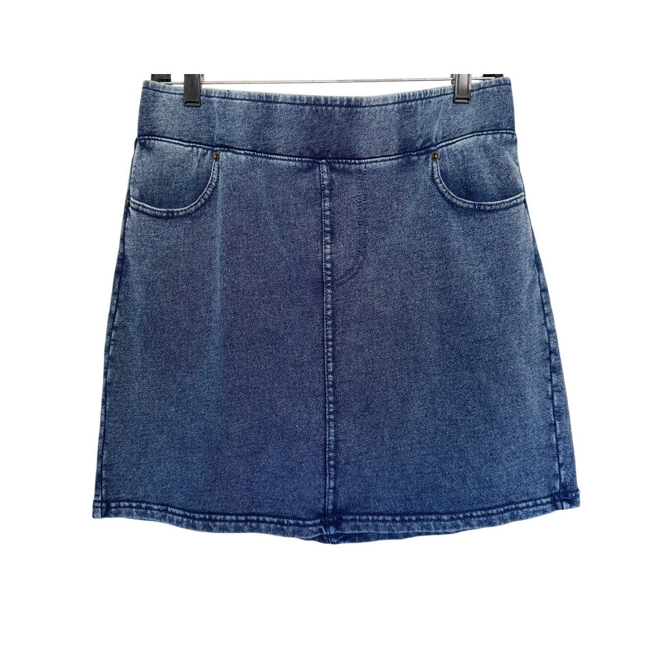 Z Supply Knit Denim Style Skirt - Indigo - Large