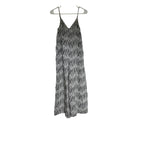 Frances Valentine Cheree Cropped Jumpsuit - Black and White Print - Size XS