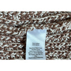 HAVEN WELL WITHIN Marled Knit Cocoon Cardigan - Brown/Cream - Large
