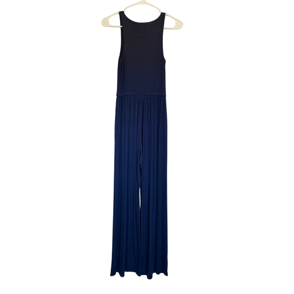ImBodhi Hana Wide Leg Jumpsuit - Blue - Small