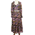 Cleobella Tapestry Print Top and Midi Skirt Set - Small