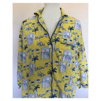 The MAHOGANY Store - Dolce LIfe Print Short Robe and Nightshirt Set - Small