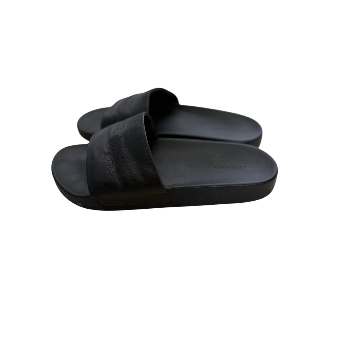 AllSaints Women's Karlie Slide Sandals - Black - Size 40 US 9
