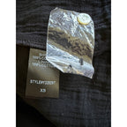 Pomander Place Millie Cotton Gauze Dress - Black - Extra Small