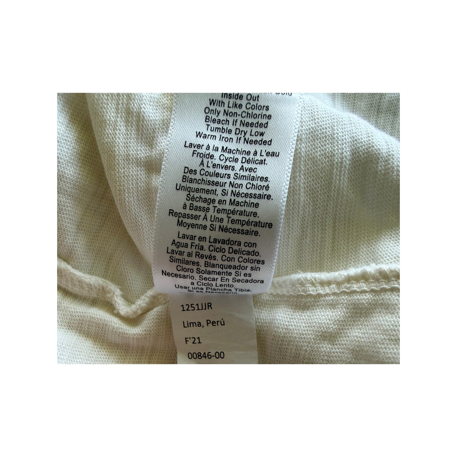 NATION LTD Clementine Delicate Ruffle Top - Off White - Size Extra Small