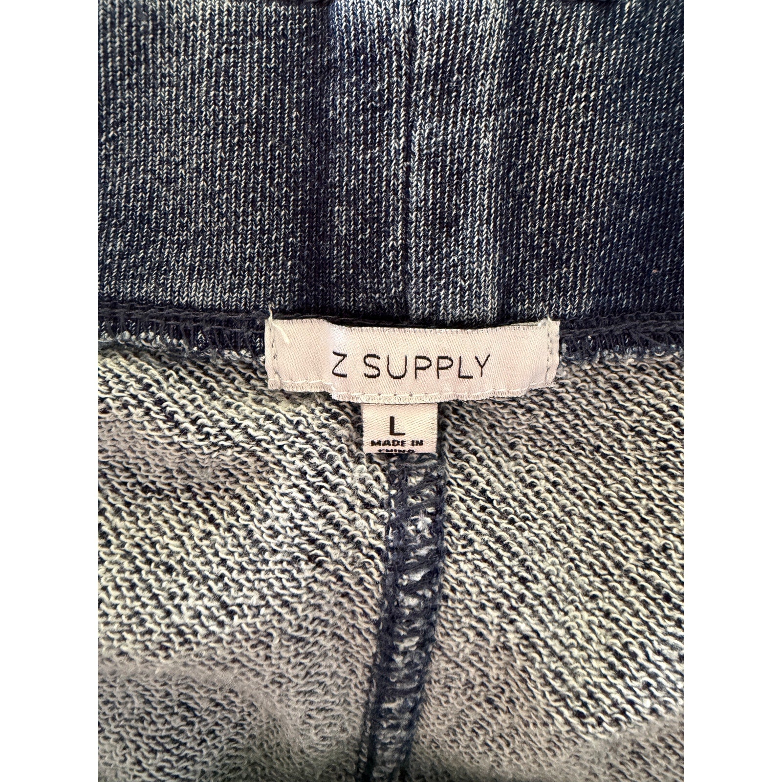 Z Supply Knit Denim Style Skirt - Indigo - Large