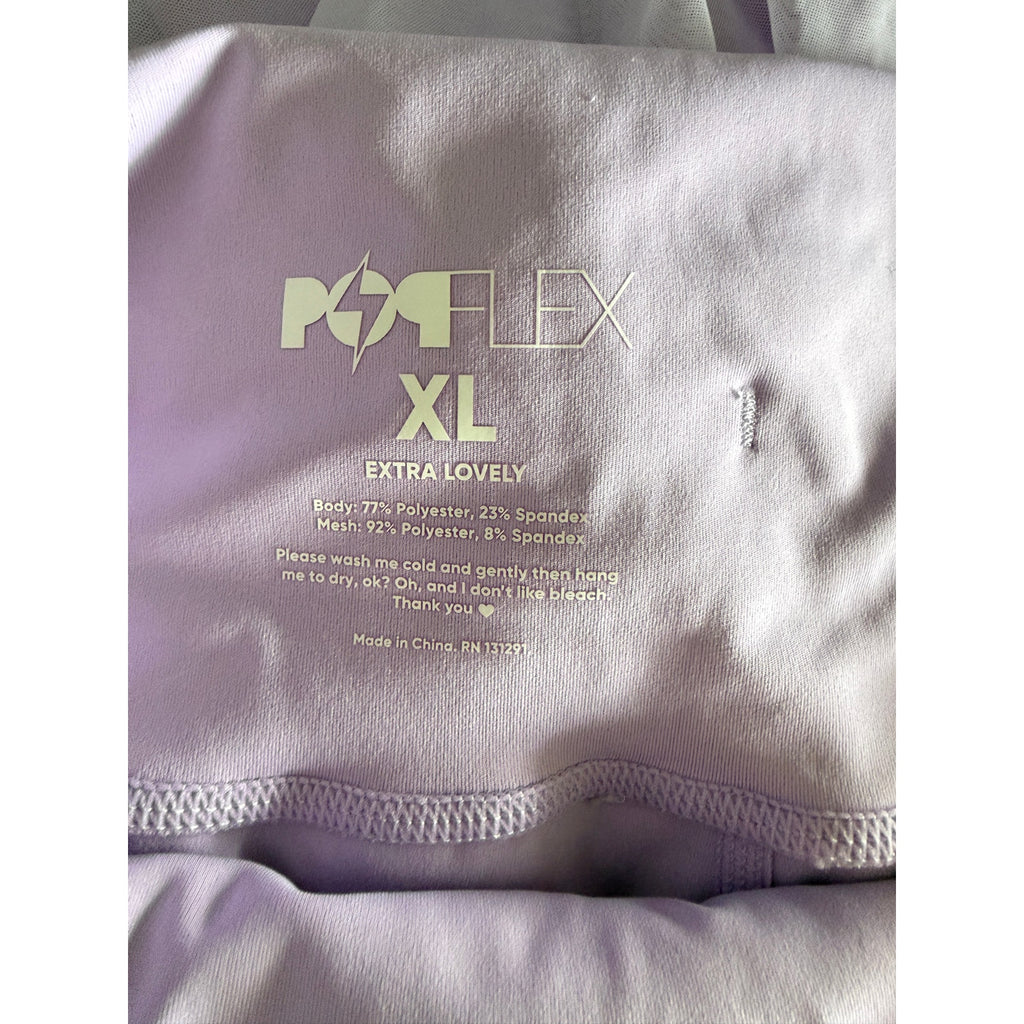 PopFlex Pirouette Skort - Digital Lavender - Size XL