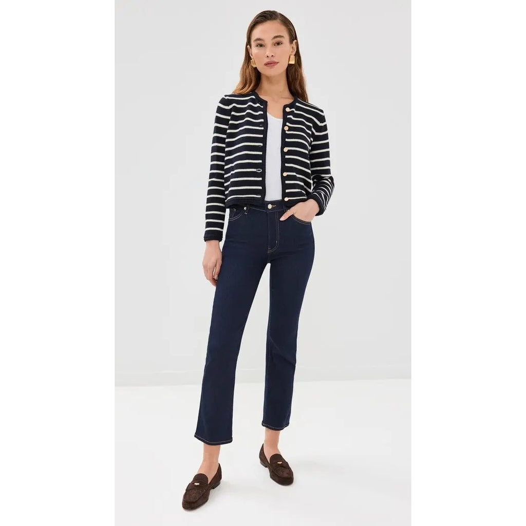 FRAME Le Sleek Straight Jeans - Stargirl Blue - Size 26
