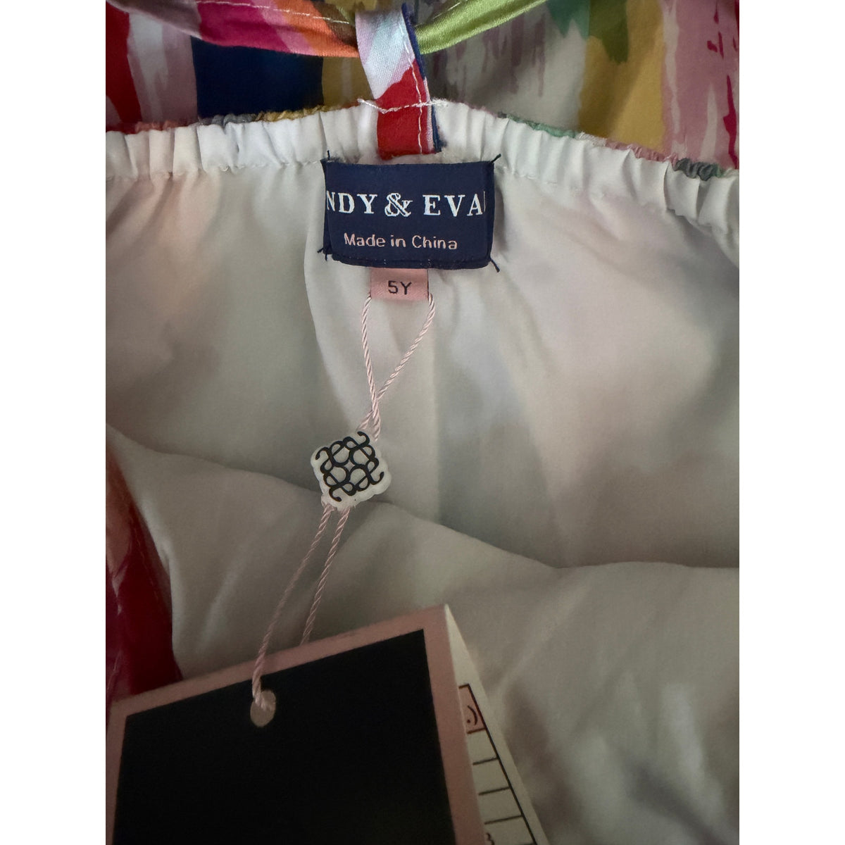 New Andy & Evan Dress Crossback Dress - Multicolor - Size 5Y