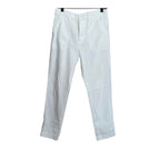 Xirena Tucker Cotton Twill Straight Leg Pants - White - Size XS