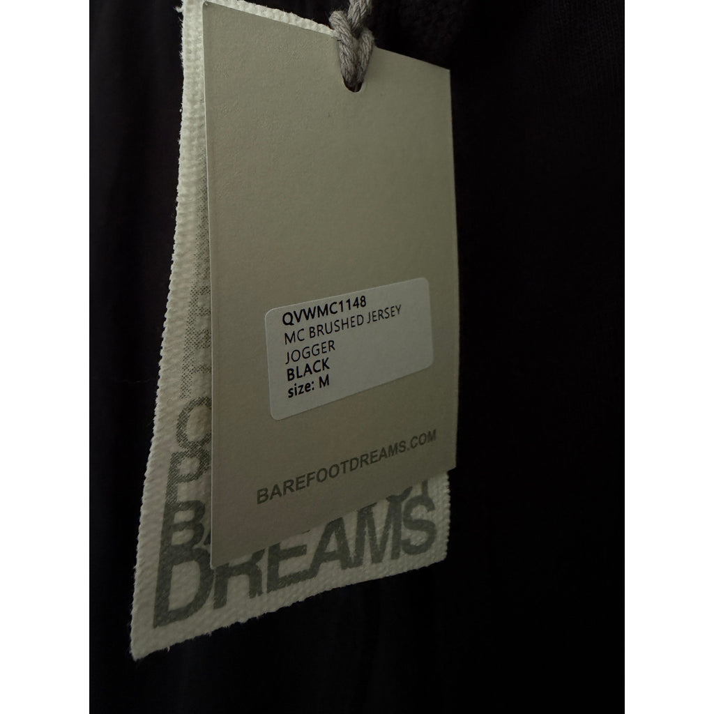 Barefoot Dreams Malibu Brushed Jersey Jogger - Black - Size Medium