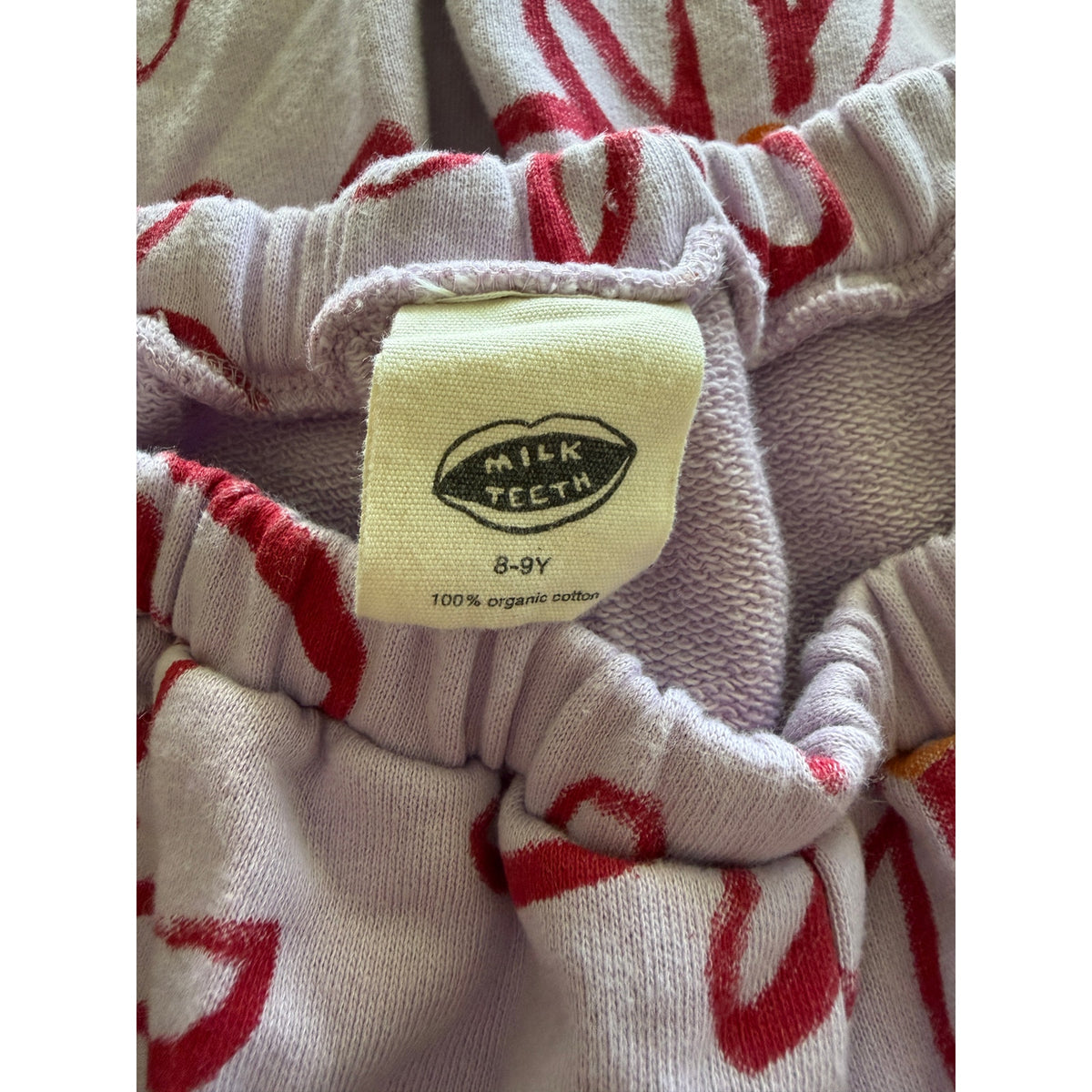 Milk Teeth Charlie Sweat Set - Lilac - Size 8-9 Years