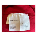 REFORMATION Christine Dress - Red - 6