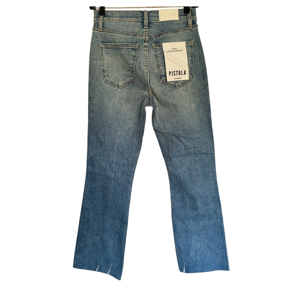 PISTOLA Lennon High Rise Cropped Boot Jeans - Zuma - Size 25