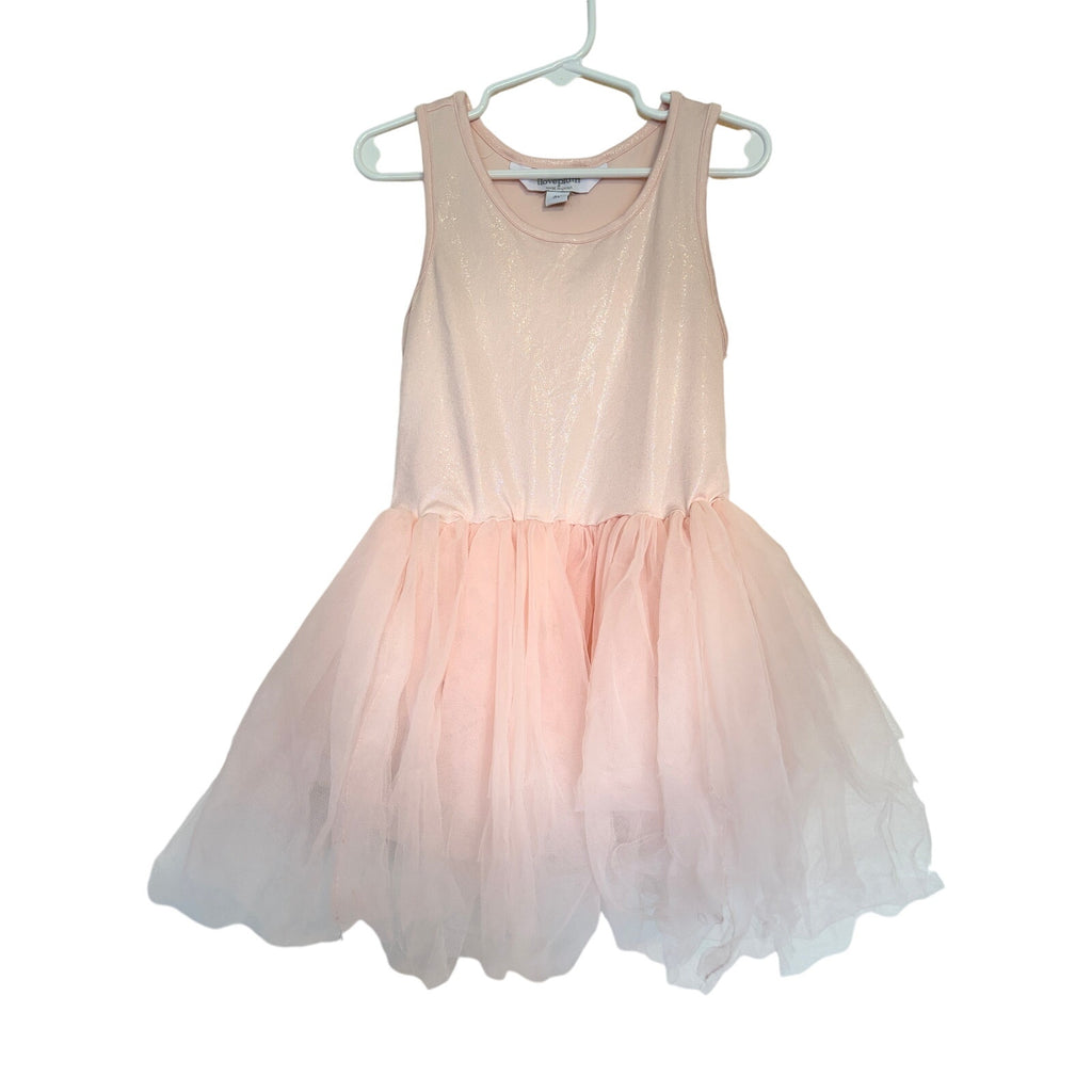 ILOVEPLUM B.A.E. Tutu Dress - Shimmery Pink - Size 8