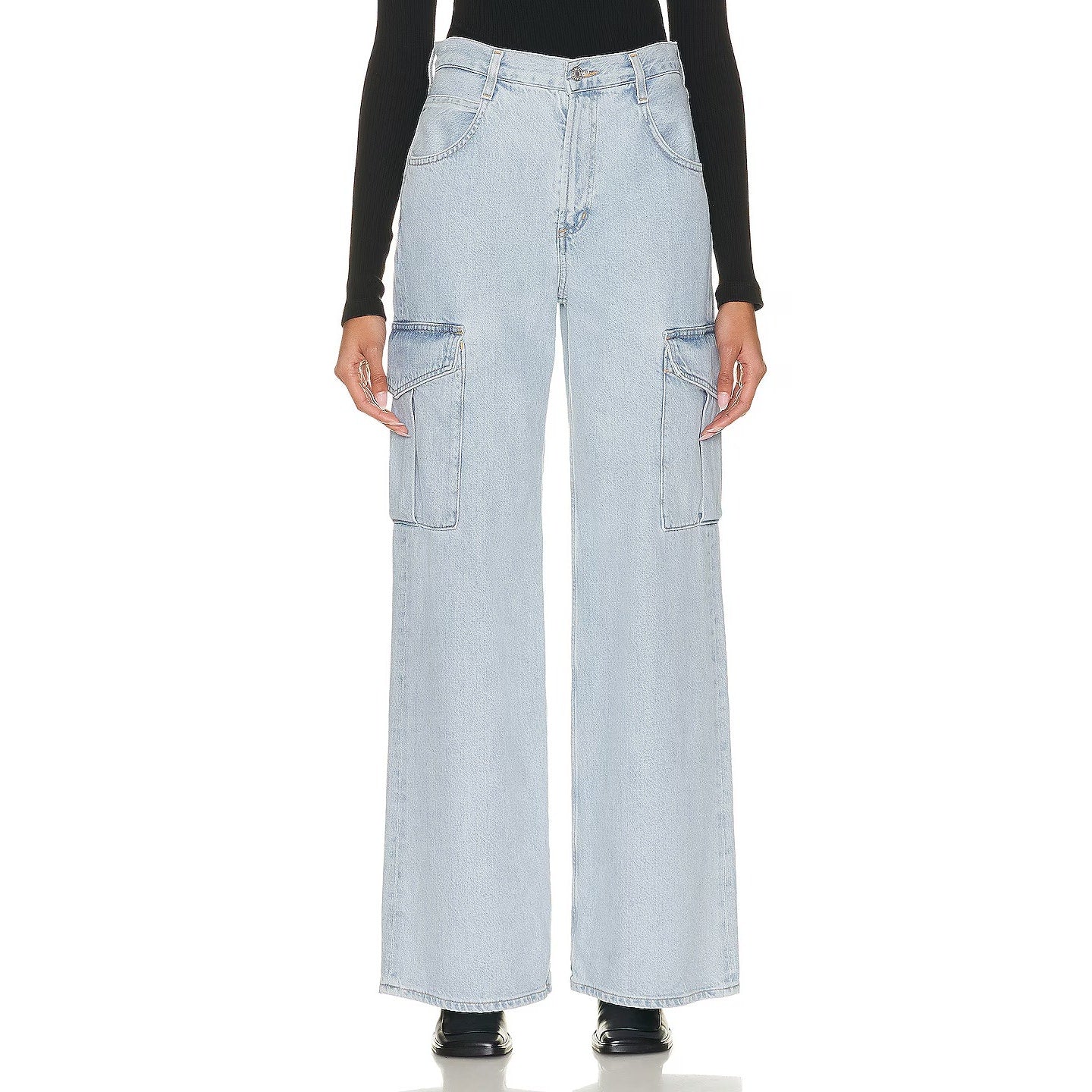 AGOLDE Minka Cargo Jeans - Realm - Size 28