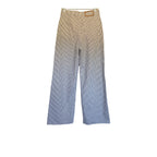 LA LIGNE Isadora High Rise Wide Leg Jeans - Gordon Striped Denim - Size 26