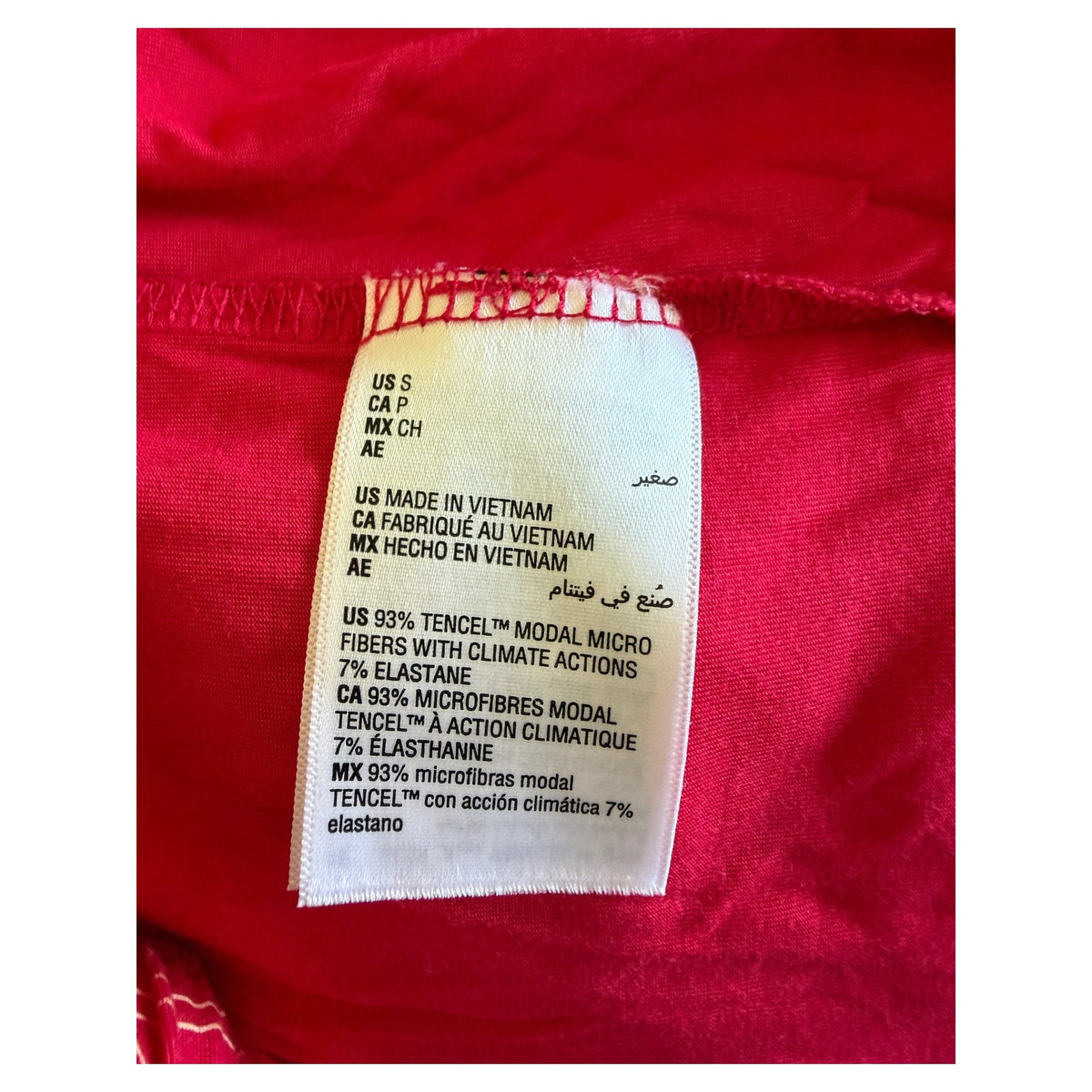 STATE OF DAY Notched-Collar Bow Print Pajama Set - Red - Size Small