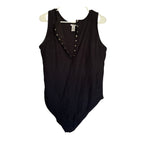 Andie The Malibu Ribbed One Piece Swimsuit - Black - Size XXL