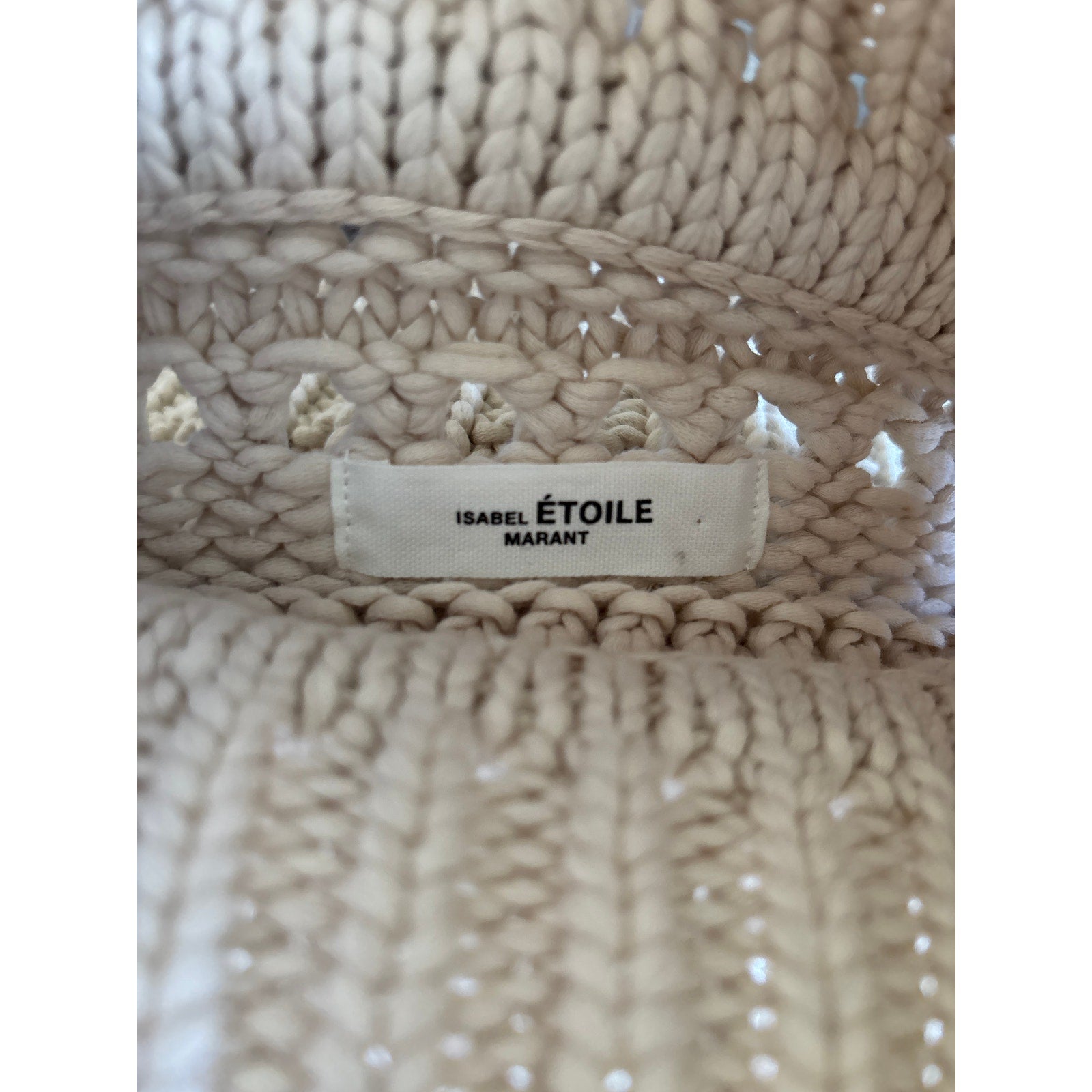 ISABEL MARANT ETOILE Naka Sweater - Ecru - 10/XL