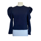 Sold Out NYC The Just Enough Puff Sweatshirt  - Navy - Medium