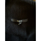 QUINCE Mongolian Cashmere Open Cardigan Sweater - Black - Size Large