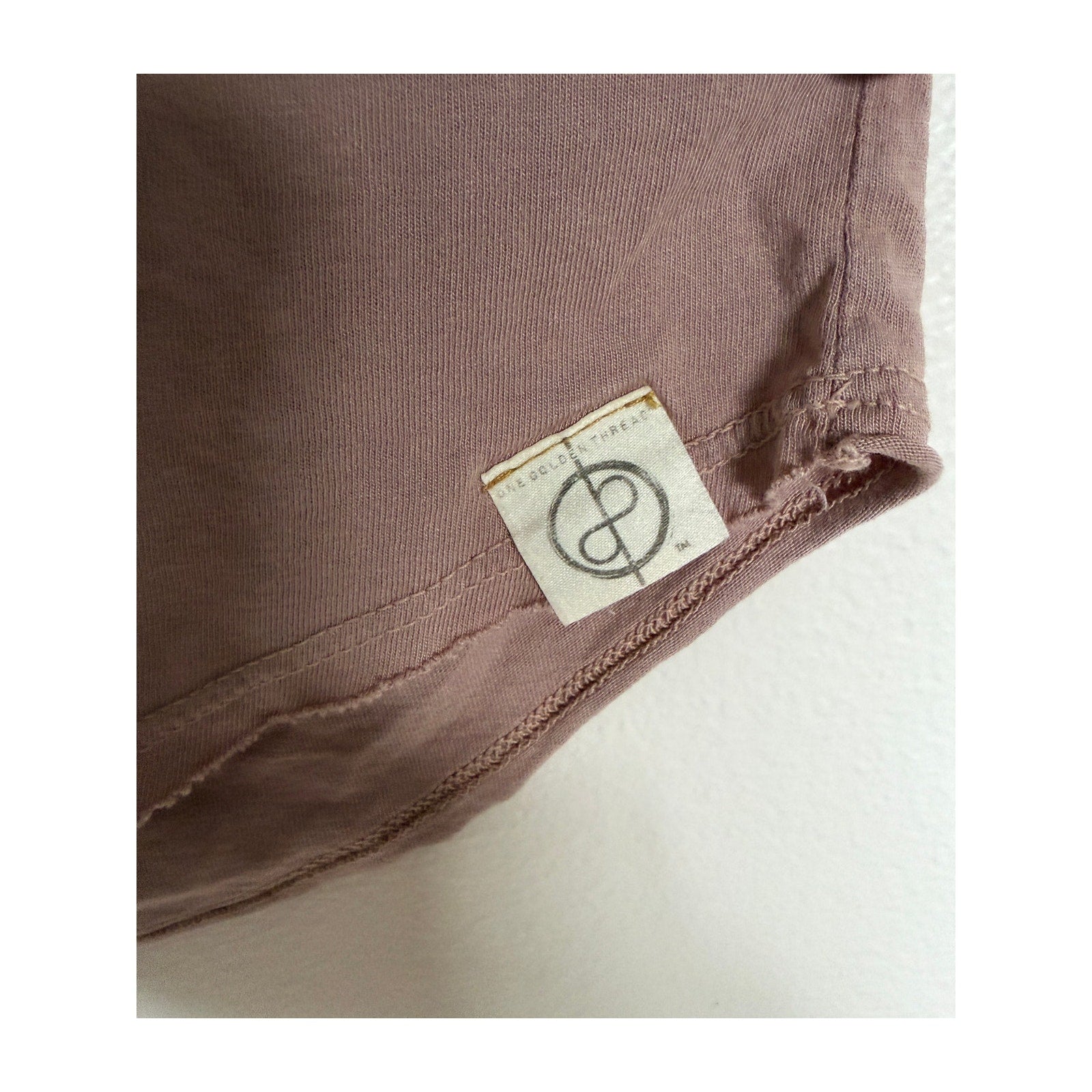 One Golden Thread Unisex Crew Neck Shirt - Himalayan Salt - One Size