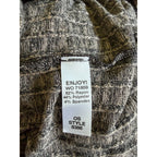 MICHAEL STARS Snap Front Knit Cardigan Top - Marled - One Size