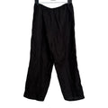 Shamask Linen Pants - Black - Size 16