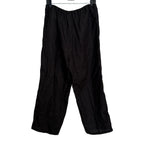 Shamask Linen Pants - Black - Size 16