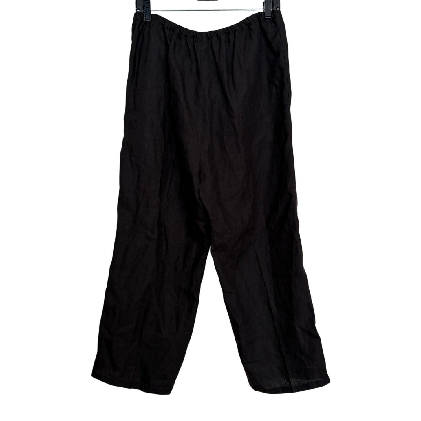 Shamask Linen Pants - Black - Size 16