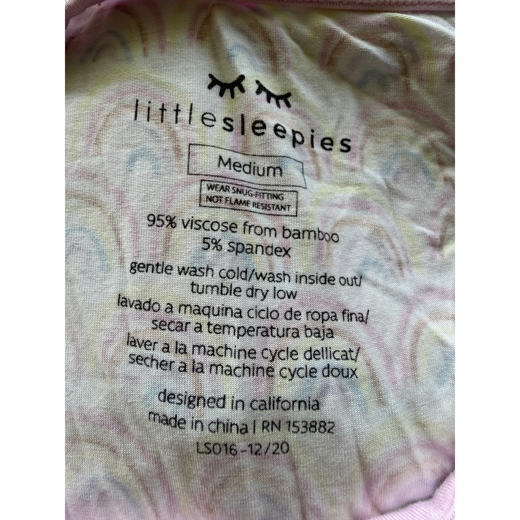 Little Sleepies Pastel Rainbows Women's Pajama Top - Size Medium