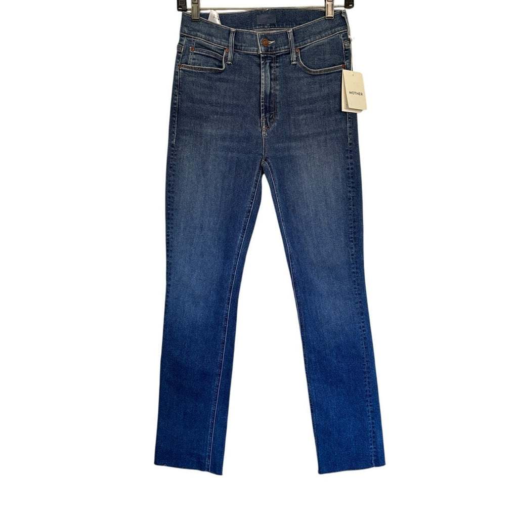 MOTHER Mid Rise Dazzler Ankle Fray Jeans - This Time Next Year - Size 26