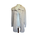 VARLEY Elliot Sherpa Button-Front Jacket - Cream - Size Extra Small