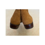 Tecovas The Dean Zip Boot - Honey Suede Leather - 9.5D