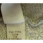 PERFECTWHITETEE Tyra Fleece 1/4 Zip Sweatshirt - Gray - Size Small