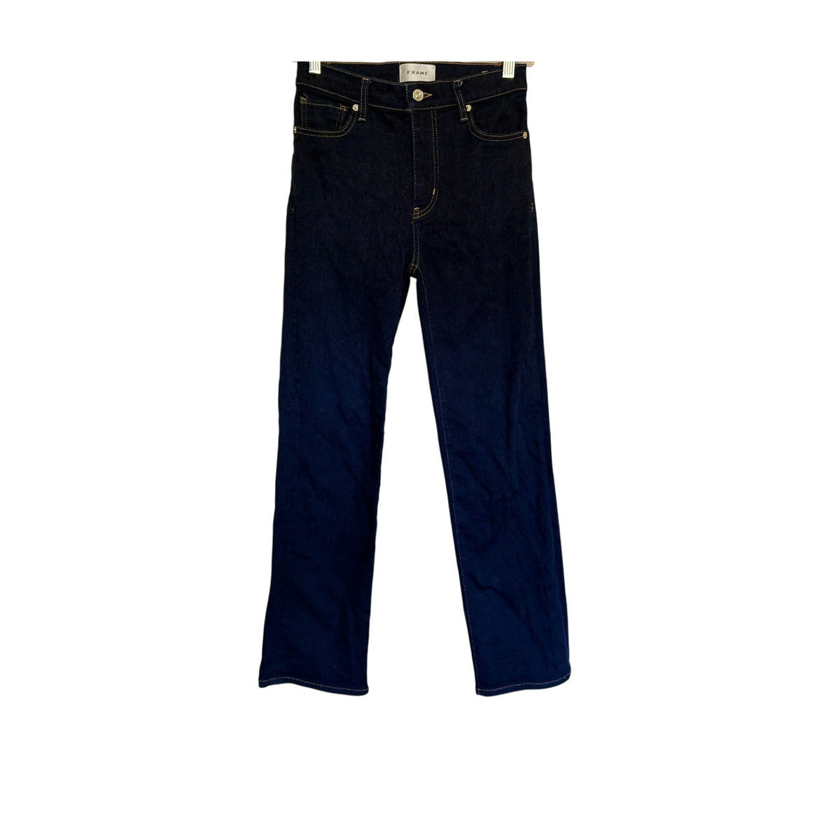 FRAME Le Sleek Straight Jeans - Stargirl Blue - Size 26