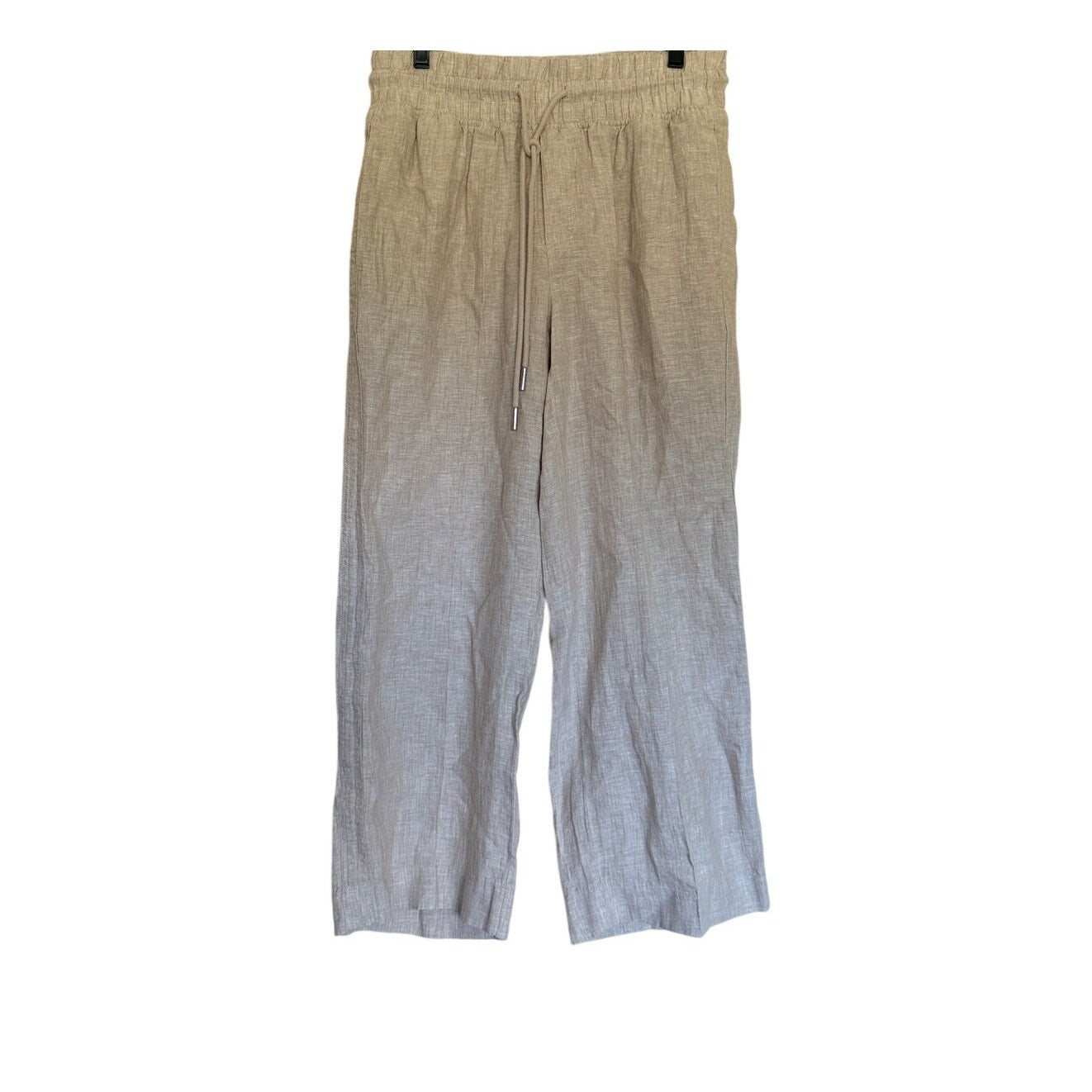 Quince 100% European Linen Wide Leg Pants - Flax - Medium