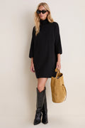 POMANDER PLACE Noir Vivianne Knit Dress - Black - Small