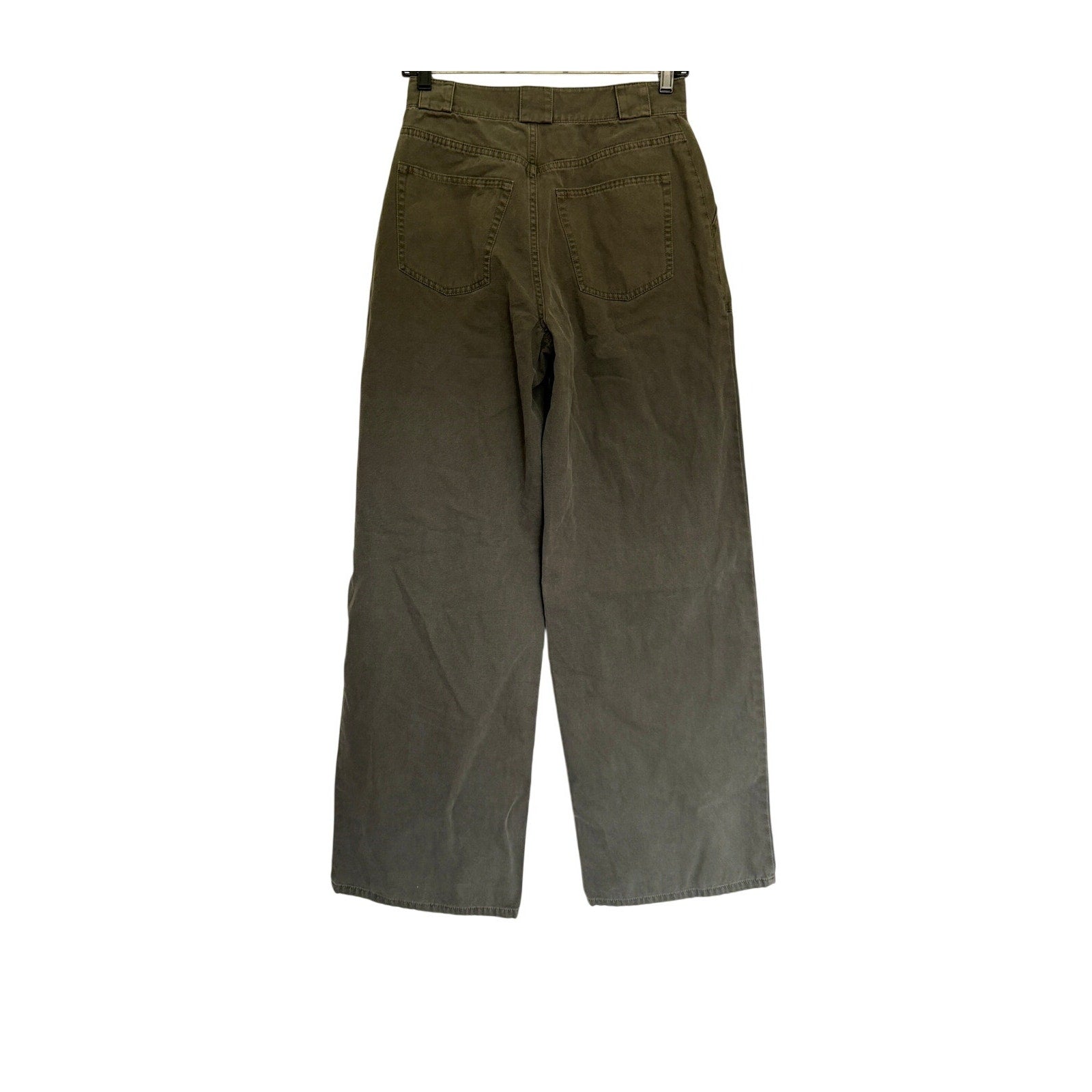 Anine Bing Grayson Pant - Army Green - Size 25