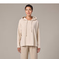 Cut Loose Pucker Doublecloth Sweatshirt - 2246198 - Moonbeam - S/M
