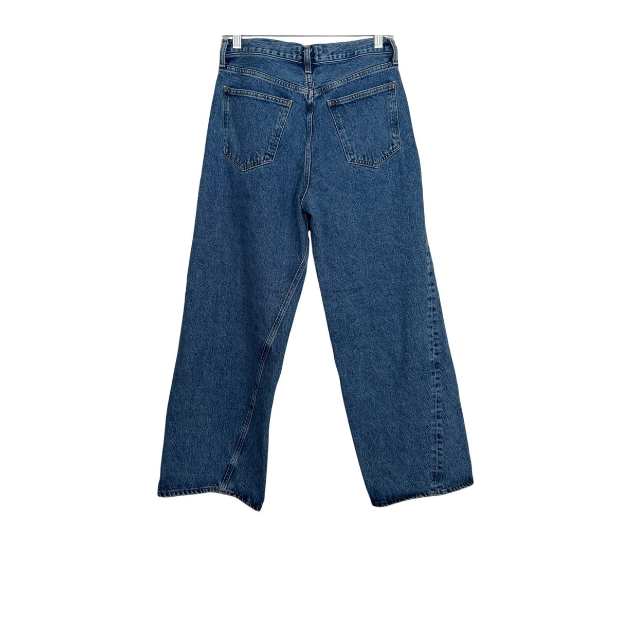 AGOLDE Twist Low Slung Baggy Jeans - Myth Blue - Size 27