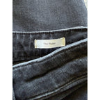 Frame The Ruler Straight Leg Jeans - Grit Wash - Size 25