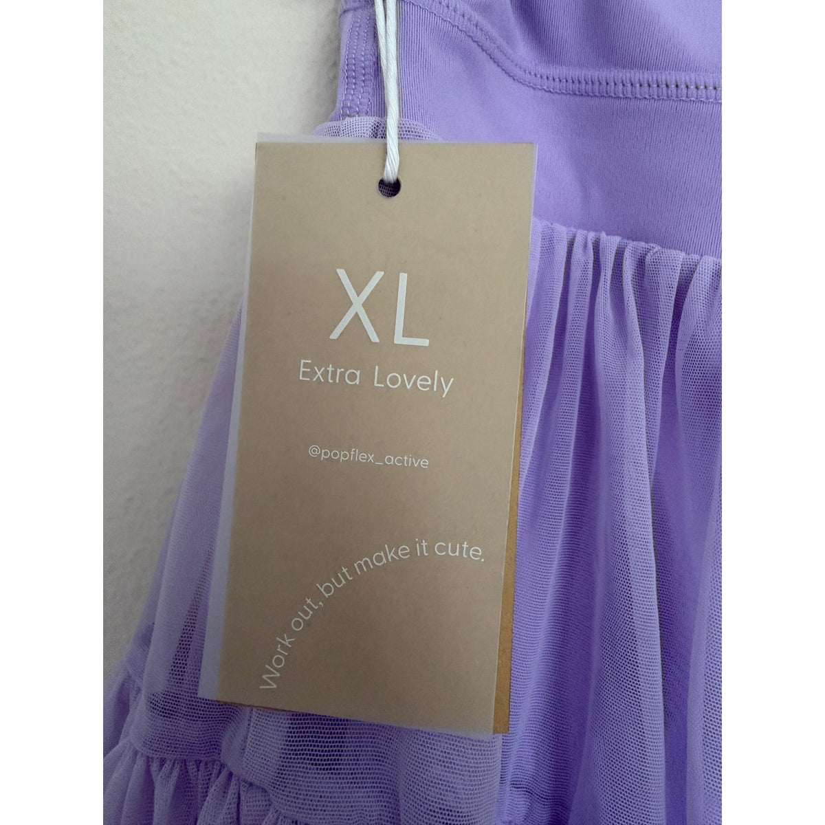 PopFlex Pirouette Skort - Digital Lavender - Size XL