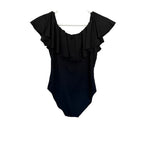 Stella Cove Floral One Piece Bathing Suit for Girls - Black Floral Mesh - Size 14Y