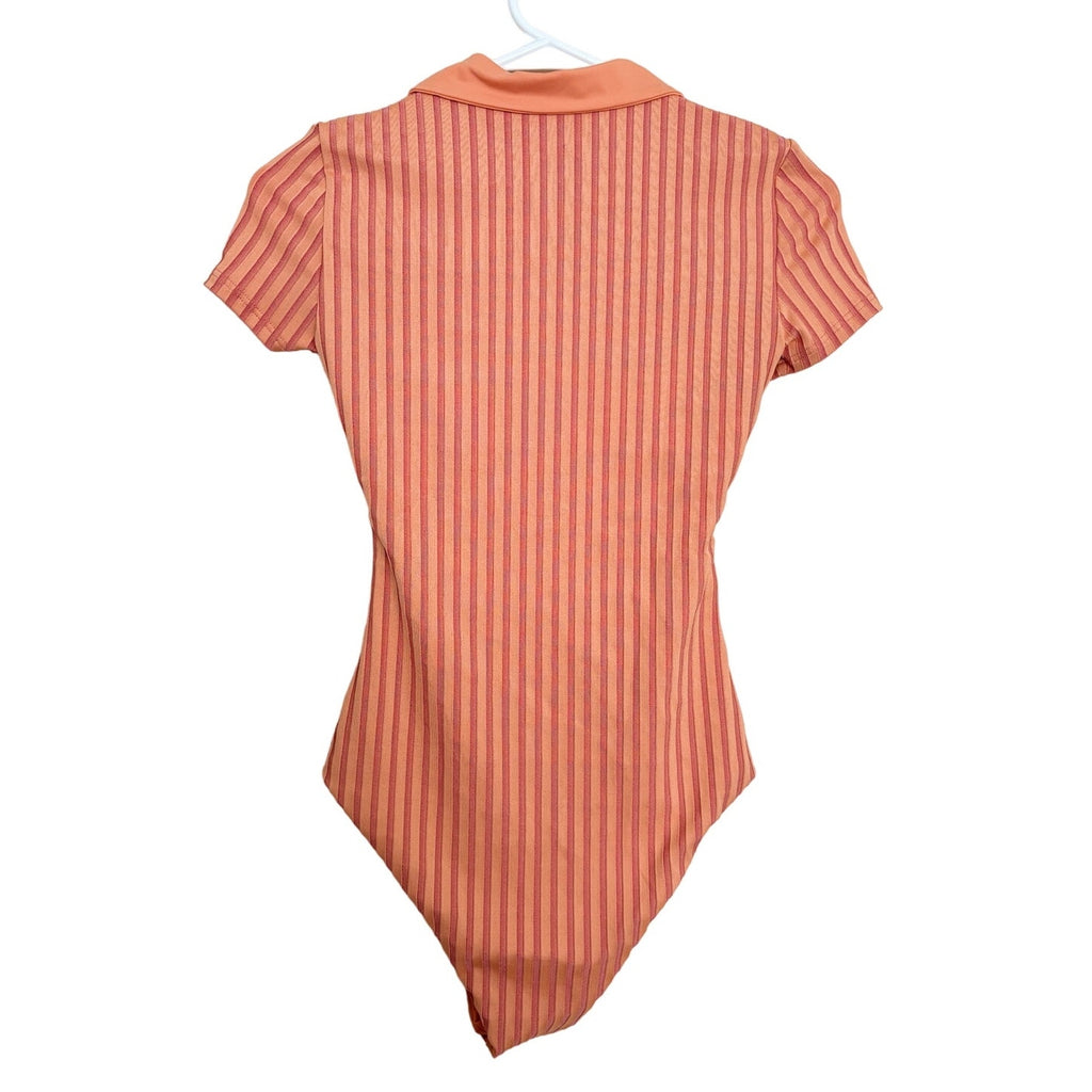 L SPACE Kaia One Piece Swimsuit - Orange - Size 6